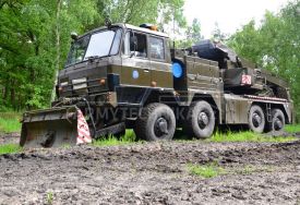 Kran- und Abschleppfahrzeug  AV-15 T-815