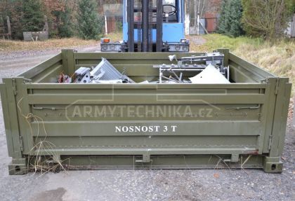 Metall-Transportbühne 